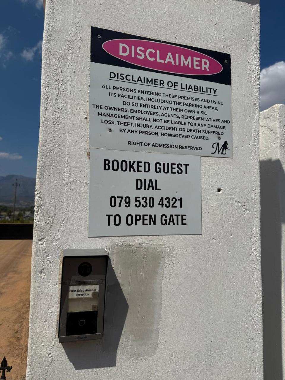 Middelplaas Paarl Guesthouse מראה חיצוני תמונה